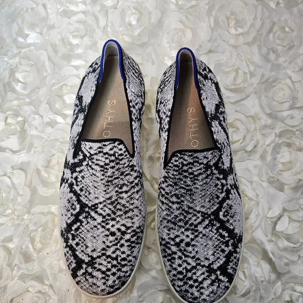 Rothy's Women's The Original Slip On Sneaker in Python Size 10